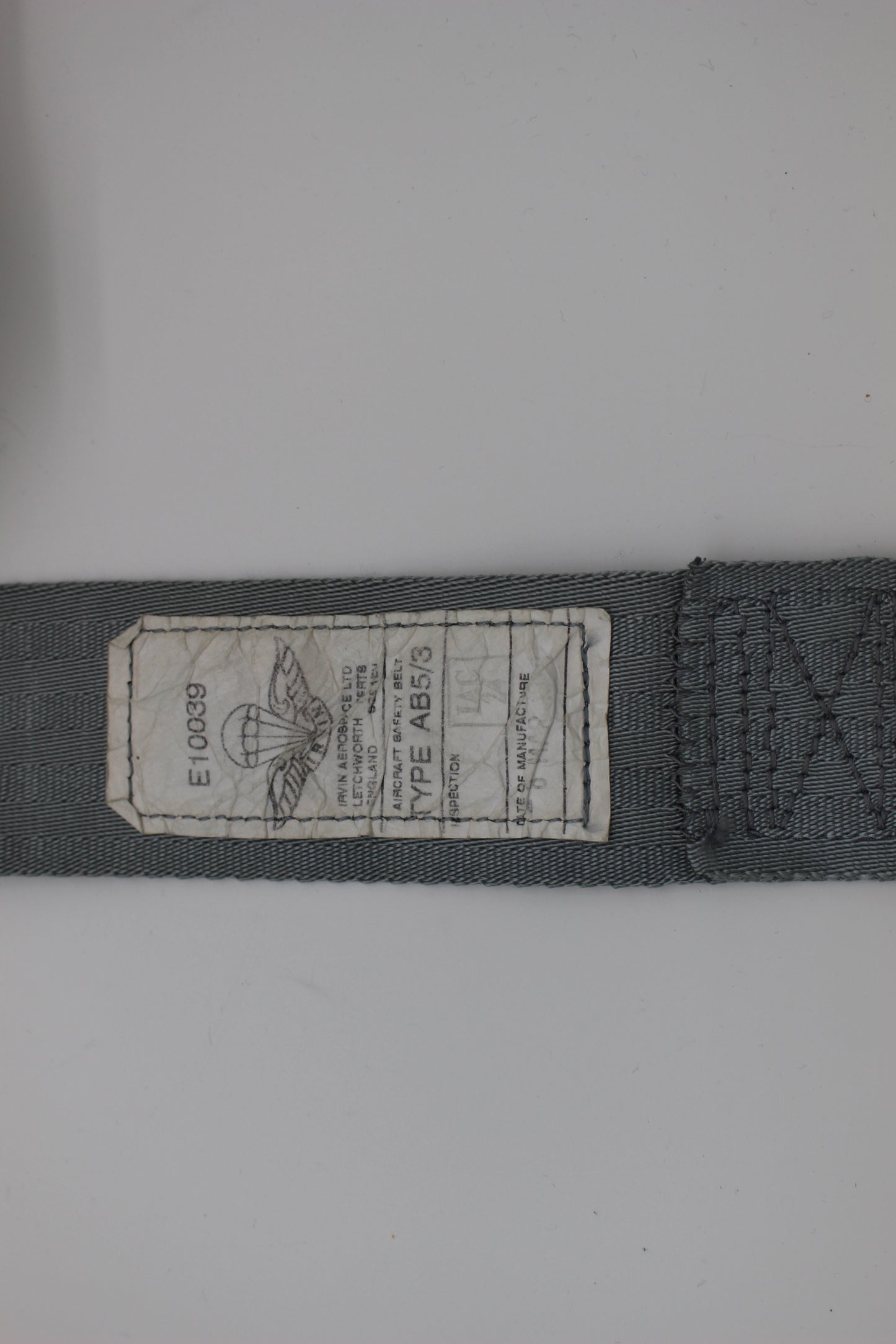 Aircraft Safety Belt